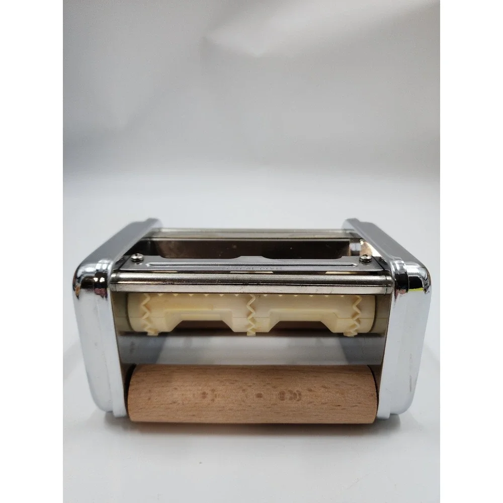 Marcato Raviolissima Pasta Maker Attachment with Box and Cutter Made in Italy
